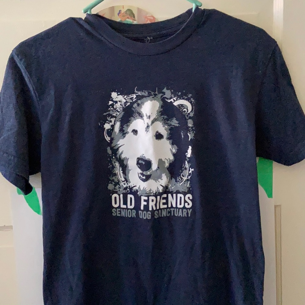 old friends senior dog sanctuary t shirt
